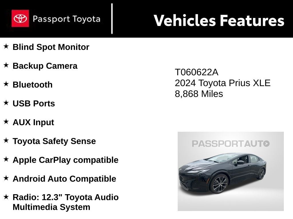 2024 Toyota Prius XLE
