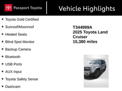 2025 Toyota Land Cruiser Base
