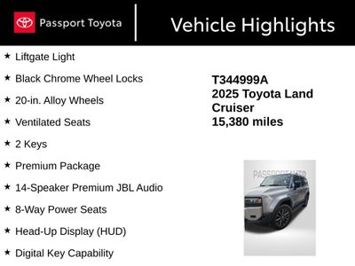 2025 Toyota Land Cruiser Base