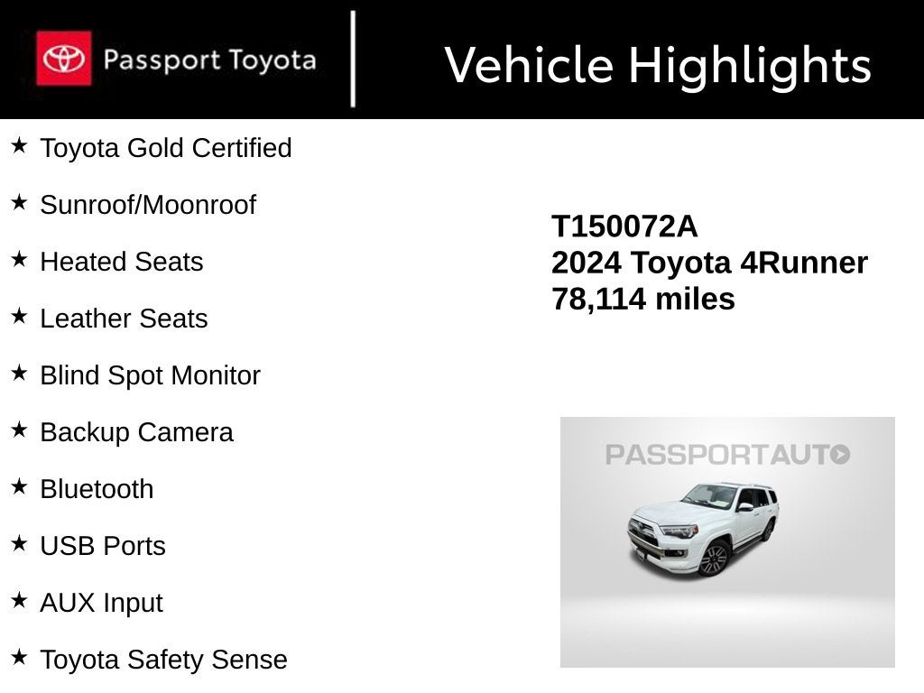 2024 Toyota 4Runner Limited