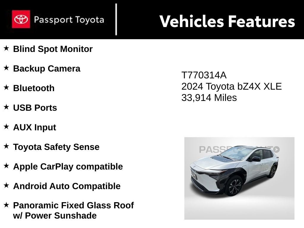 2024 Toyota bZ4X XLE