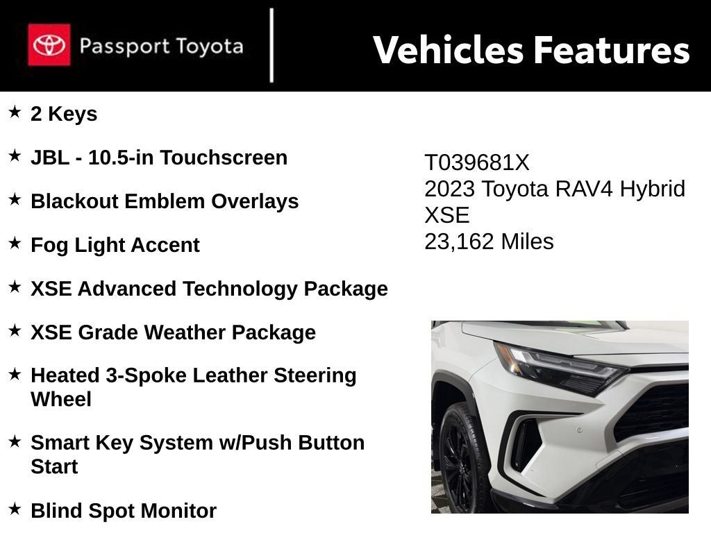 2023 Toyota RAV4 Hybrid XSE