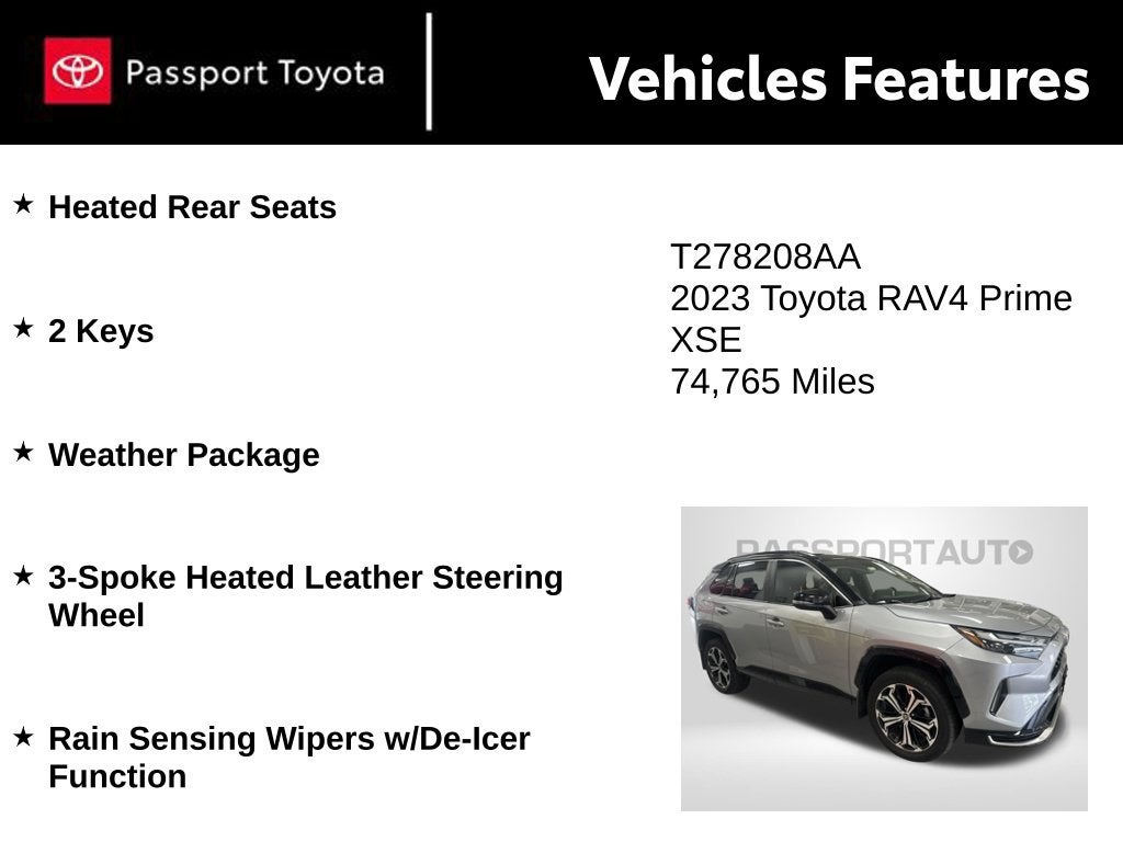 2023 Toyota RAV4 Prime XSE