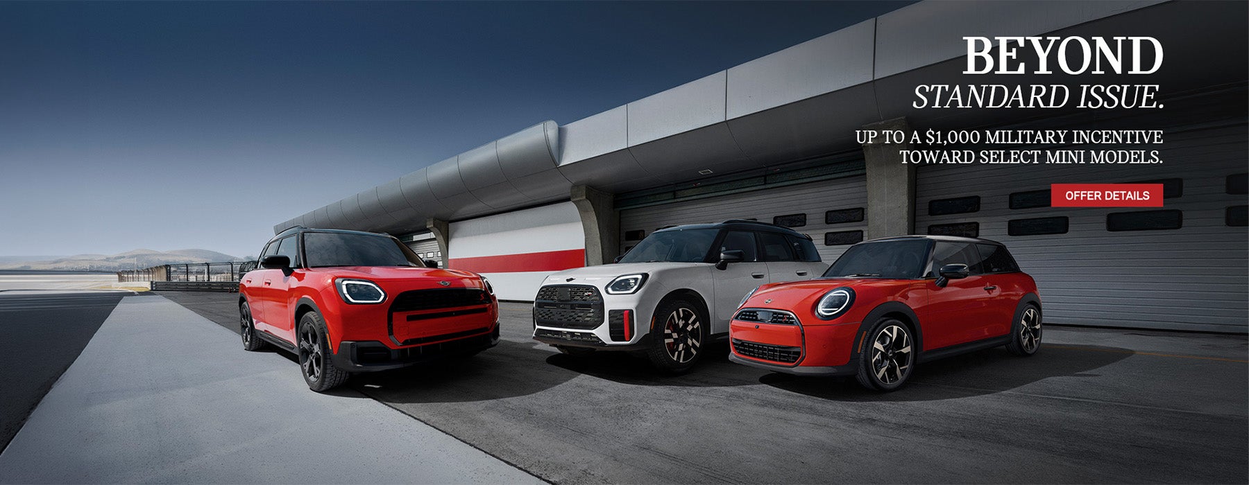 MINI Military Incentive
