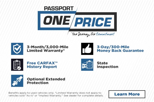 Passport Auto One Price