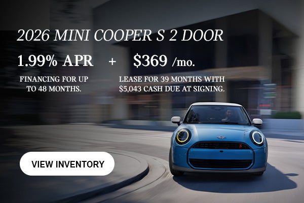 MINI 2 Door driving